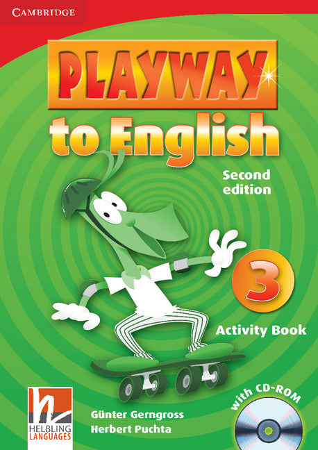 Playway to English Level 3 Activity Book with CD-ROM () 9780521131209