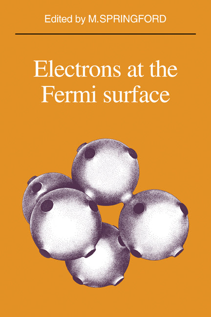 Electrons at the Fermi Surface (Paperback) 9780521175067