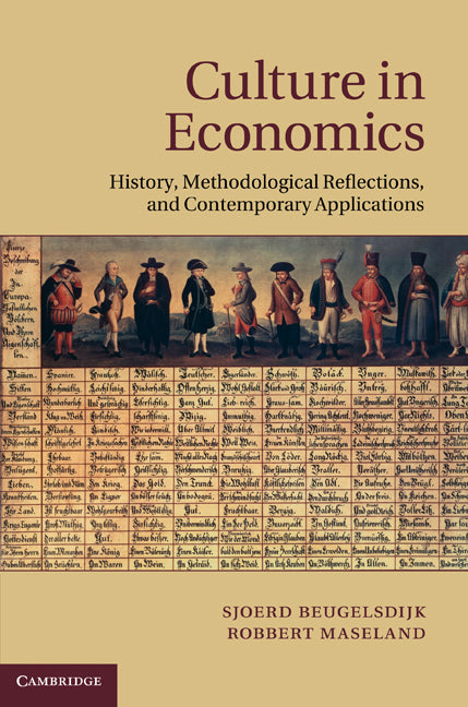 Culture in Economics; History, Methodological Reflections and Contemporary Applications (Hardback) 9780521193009