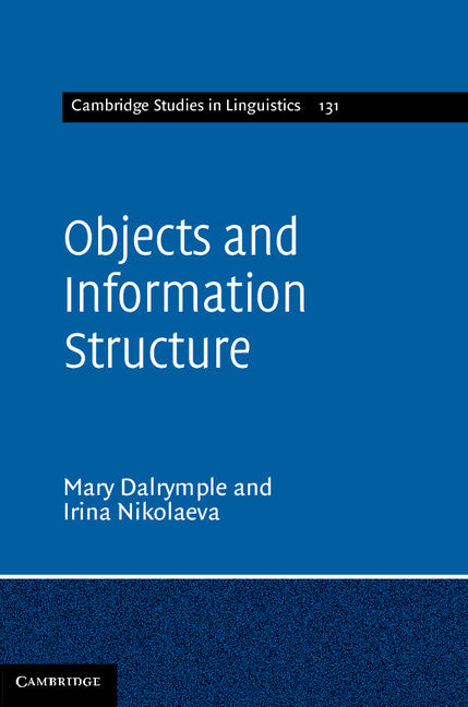Objects and Information Structure (Hardback) 9780521199858