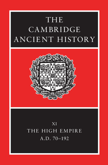 The Cambridge Ancient History (Hardback) 9780521263351