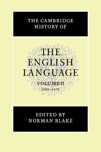The Cambridge History of the English Language (Hardback) 9780521264754