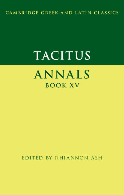 Tacitus: Annals Book XV (Paperback) 9780521269391