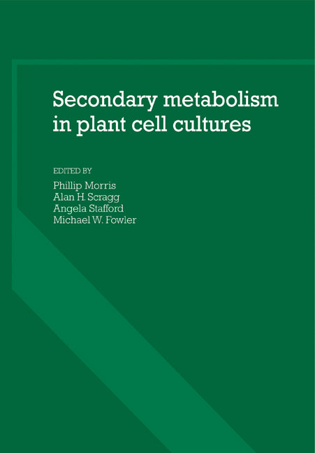 Secondary Metabolism in Plant Cell Cultures (Paperback) 9780521279338