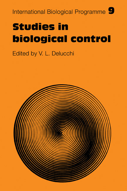 Studies in Biological Control (Paperback) 9780521281645