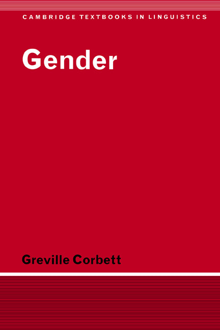 Gender (Paperback) 9780521338455