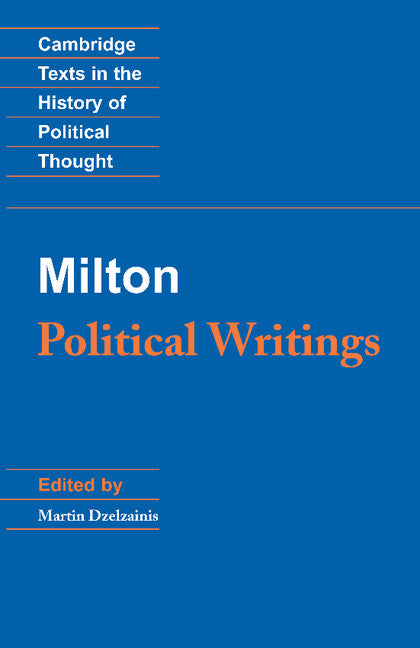 Milton: Political Writings (Paperback) 9780521348669