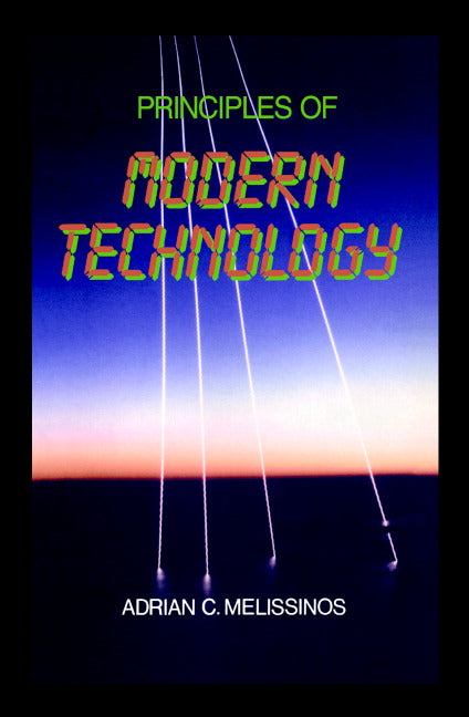 Principles of Modern Technology (Hardback) 9780521352499