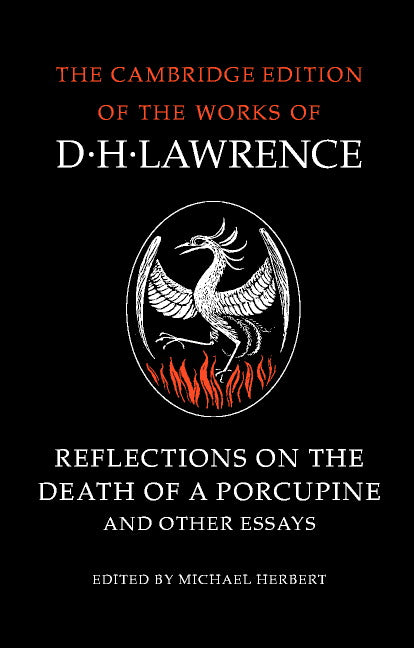 Reflections on the Death of a Porcupine and Other Essays (Paperback) 9780521358477