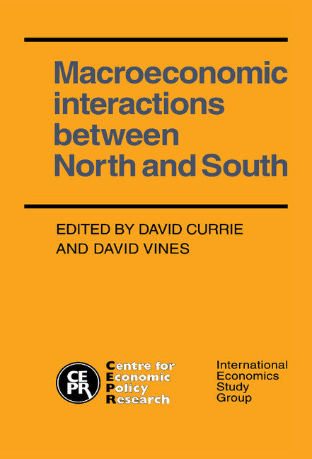 Macroeconomic Interactions between North and South (Hardback) 9780521361217