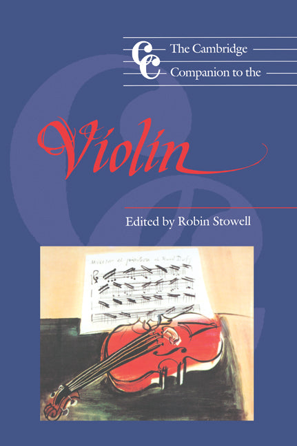 The Cambridge Companion to the Violin (Hardback) 9780521390330