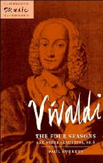 Vivaldi; The Four Seasons and Other Concertos, Op. 8 (Hardback) 9780521404990