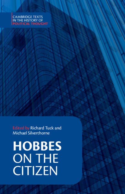 Hobbes: On the Citizen (Hardback) 9780521432047