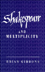 Shakespeare and Multiplicity (Hardback) 9780521444064