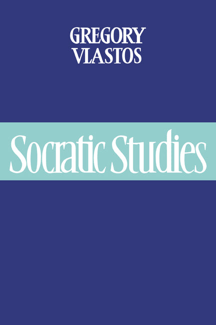 Socratic Studies (Paperback) 9780521447355