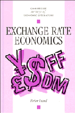 Exchange Rate Economics (Hardback) 9780521460477