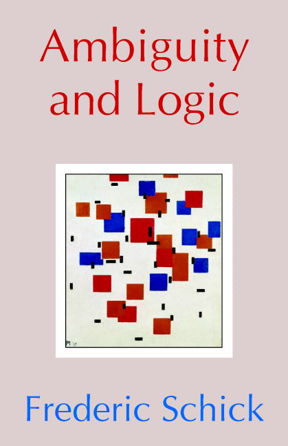 Ambiguity and Logic (Paperback) 9780521531719