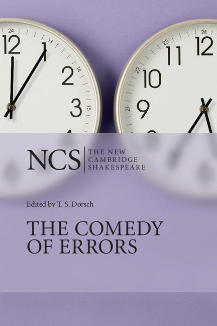 The Comedy of Errors (Paperback) 9780521535168