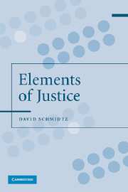 The Elements of Justice (Hardback) 9780521831642