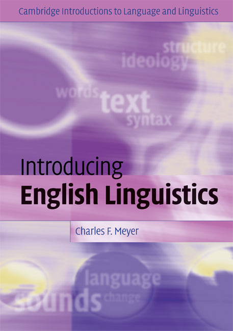 Introducing English Linguistics (Paperback) 9780521541220