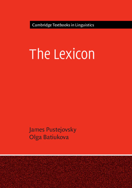 The Lexicon (Paperback) 9780521547956