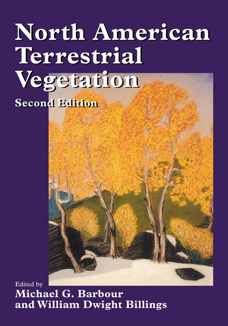 North American Terrestrial Vegetation (Paperback) 9780521559867
