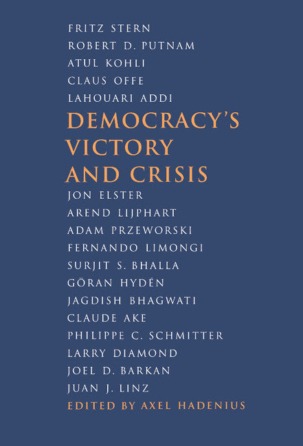 Democracy's Victory and Crisis (Hardback) 9780521573115