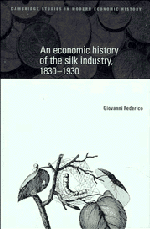 An Economic History of the Silk Industry, 1830–1930 (Hardback) 9780521581981