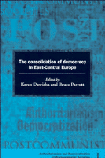 The Consolidation of Democracy in East-Central Europe (Paperback) 9780521599382