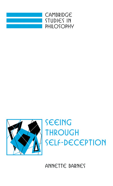 Seeing through Self-Deception (Hardback) 9780521620147