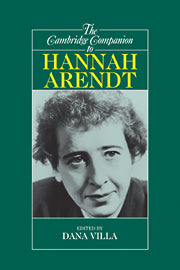 The Cambridge Companion to Hannah Arendt (Hardback) 9780521641982
