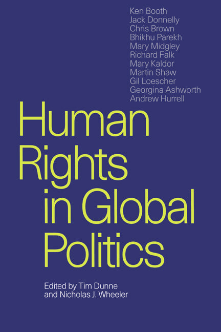 Human Rights in Global Politics (Paperback) 9780521646437