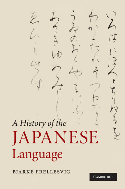 A History of the Japanese Language (Hardback) 9780521653206