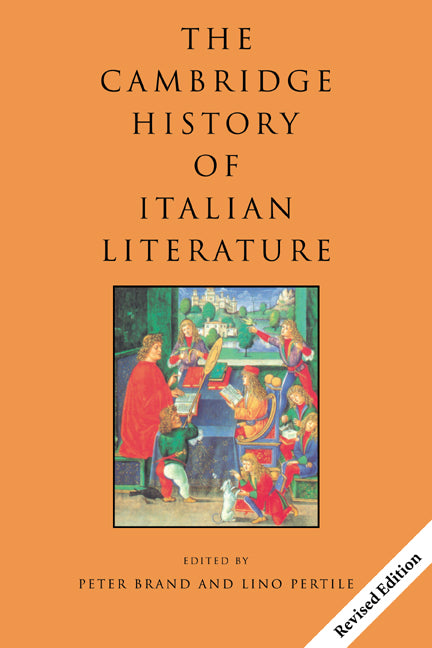 The Cambridge History of Italian Literature (Paperback) 9780521666220