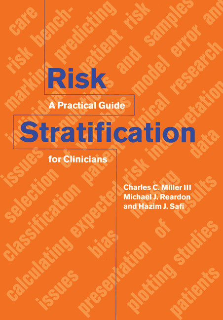 Risk Stratification; A Practical Guide for Clinicians (Paperback) 9780521669450