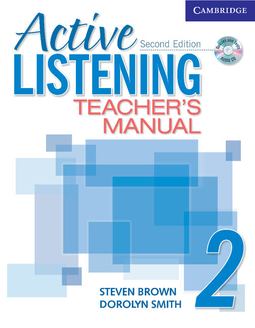 Active Listening 2 Teacher's Manual with Audio CD () 9780521678186
