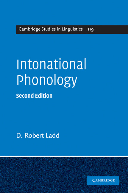 Intonational Phonology (Paperback) 9780521678360