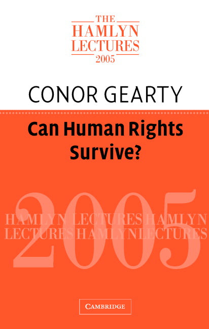 Can Human Rights Survive? (Paperback) 9780521685528