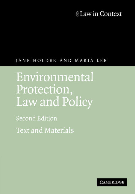 Environmental Protection, Law and Policy; Text and Materials (Paperback) 9780521690263