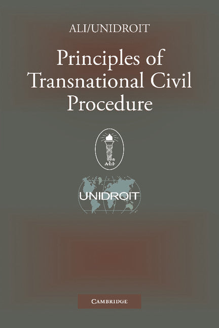 Principles of Transnational Civil Procedure (Paperback) 9780521706148