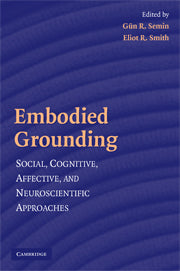 Embodied Grounding; Social, Cognitive, Affective, and Neuroscientific Approaches (Hardback) 9780521880190