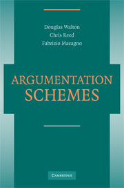 Argumentation Schemes (Hardback) 9780521897907