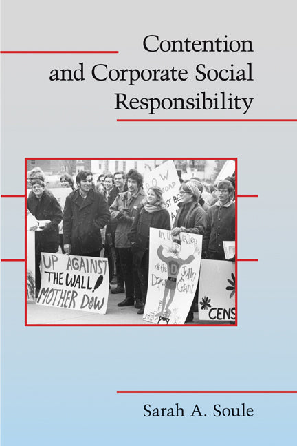 Contention and Corporate Social Responsibility (Paperback) 9780521727068