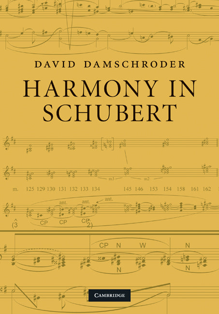 Harmony in Schubert (Hardback) 9780521764636