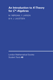 An Introduction to K-Theory for C*-Algebras (Hardback) 9780521783347