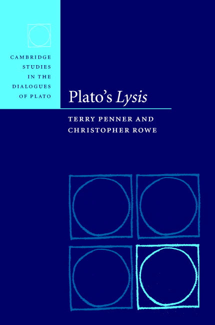 Plato's Lysis (Hardback) 9780521791304