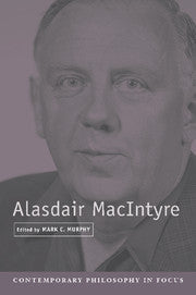 Alasdair MacIntyre (Hardback) 9780521790420