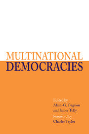 Multinational Democracies (Hardback) 9780521800297