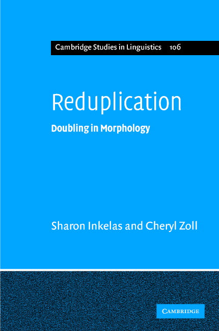 Reduplication; Doubling in Morphology (Hardback) 9780521806497