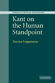 Kant on the Human Standpoint (Paperback) 9780521112185